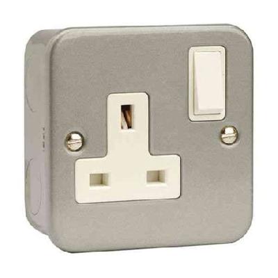 Metal Clad Plug Socket