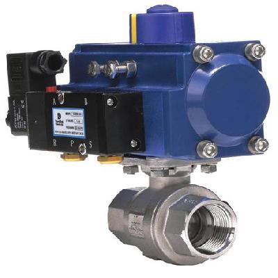 Pneumatic Actuated Ball Valve