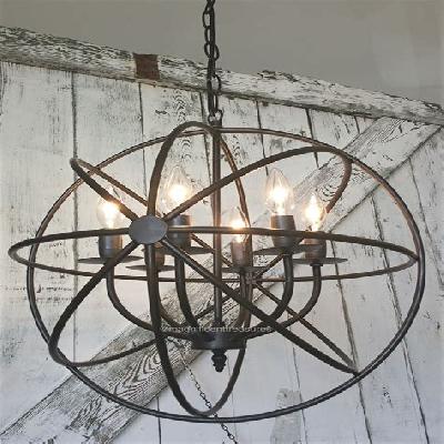 round 14 pc metal light