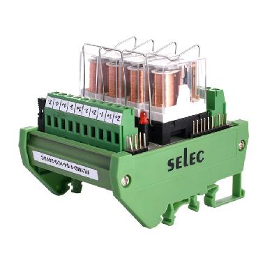4 Channel Relay Base 24VDc