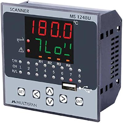 MS 1248 UM i 8 Channel Temperature Scanner With Data Logging