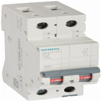 Seimens 32 A Double Pole MCB