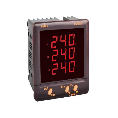 Selec VAF39-1-230V Volt Ampere Frequency Meter