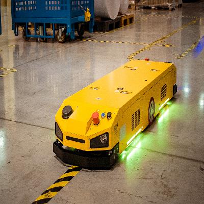 Automated Guided Vehicle (AGV) Brushed DC Motor Controller