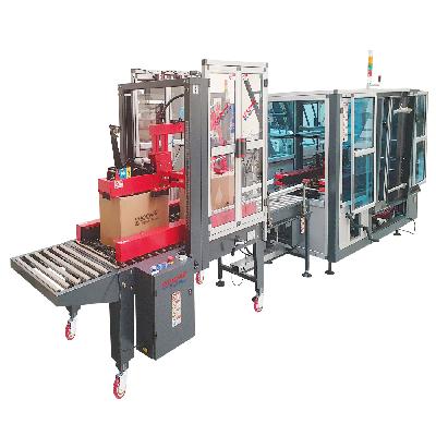 Automatic Carton Erector Cum Sealing Machine