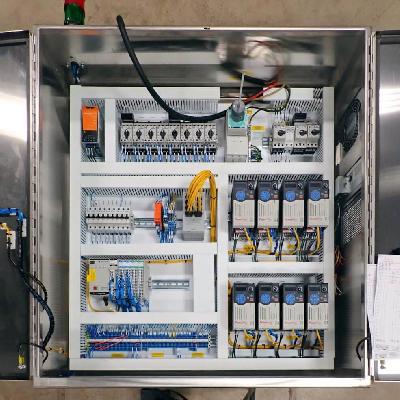 PLC And VFD Control Panel
