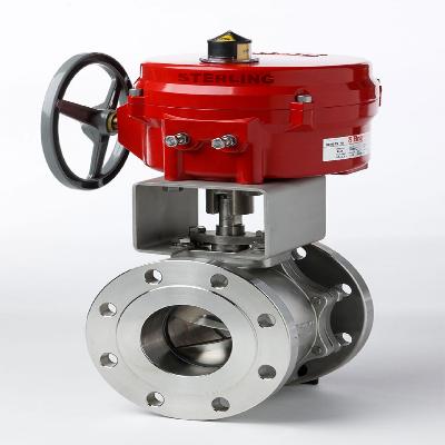 V Notch  V Port Ball Valve