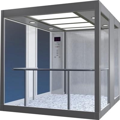 Glass Elevator Cabin