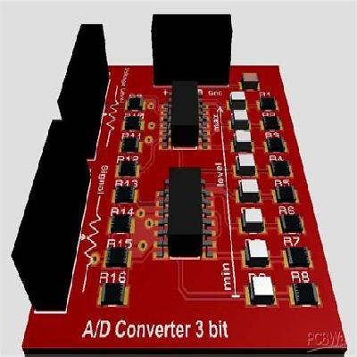 3-Bit Simultaneous AD Converter