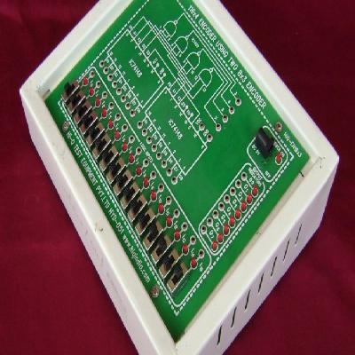 4-bit Pseudo Random Sequence Generator Using 4-bit Ring Counter, Model: 4BIT-ROM
