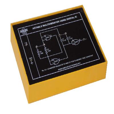 Astable Multi Vibrator (ic 741) Model:hiq-asmv