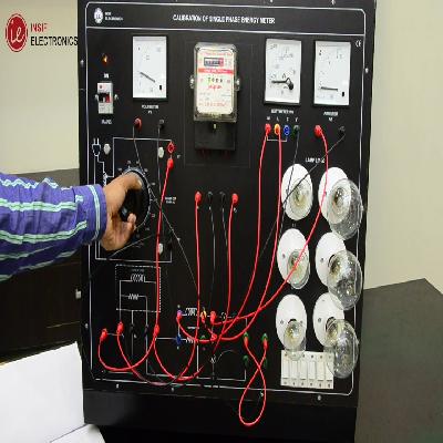 Calibration and Testing Of Single Phase Energy Meter