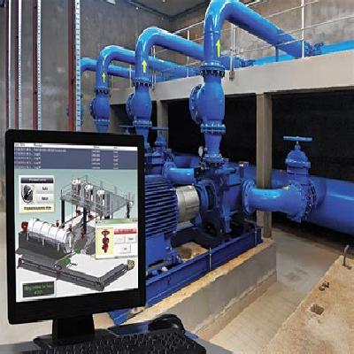 Pumpset Monitoring Using PLC