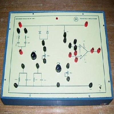 Study of Wien Bridge Oscillator, Model: WB04010