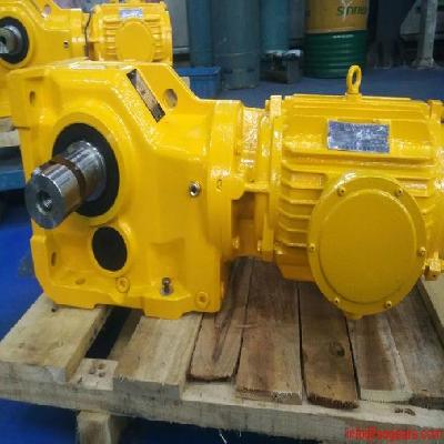 ABB Heli Worm Geared Motor