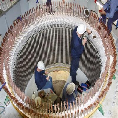 Hydro turbine generator overhauling