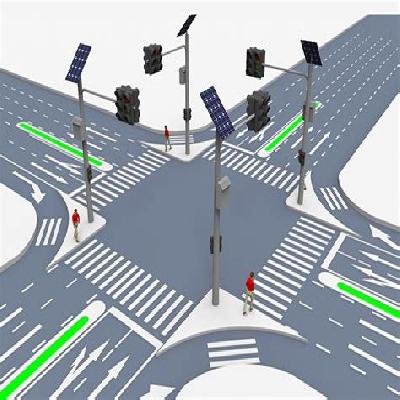 Solar Traffic Light System