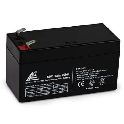 12V-1.3 Ah Rechargeable Batteries