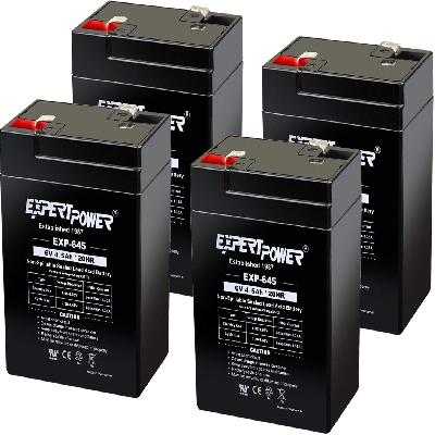 6V-4.5 AH Rechargeable Batteries