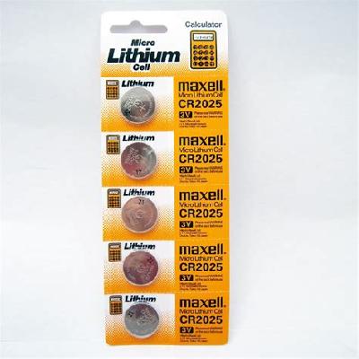 CR2025 Maxell Battery