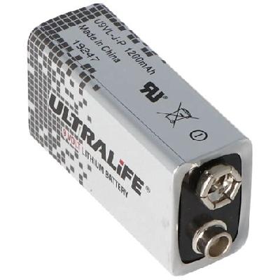 Ultra Life 9V Lithium Battery