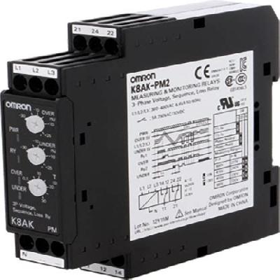 K8ak Pm2 Omron Voltage Relays