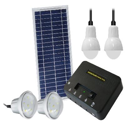 Solar home lighting system