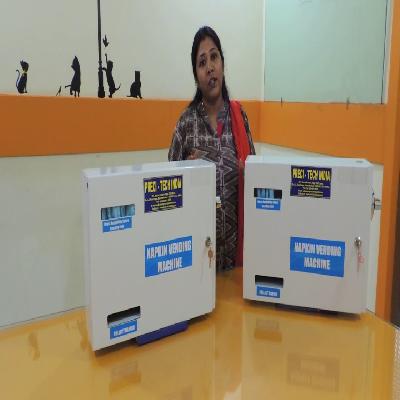 Asmitha Make Sanitary Napkin Disposal Machine