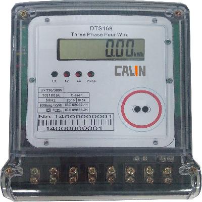 Three Phase Four Wire Energy Meter