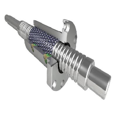 Precision Ground Ball Screw Internal Circuit (Double Nut)