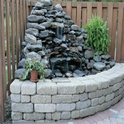 Corner Steps Fountains