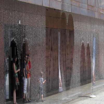 Interactive Digital Water Curtain
