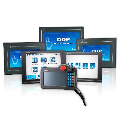 DELTA HMI TP With Inbuilt PLC