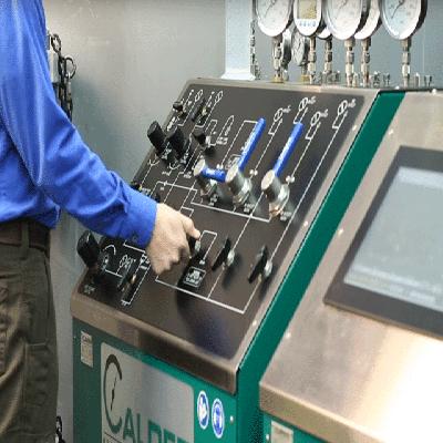 Valve Auto Test Control Panel