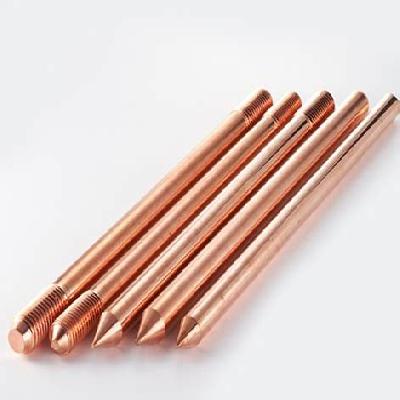 Copper Rooftop Earthing Rod