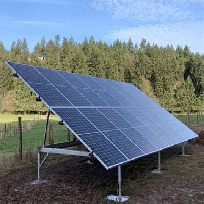 Ground Mounted Solar Mounting Structures