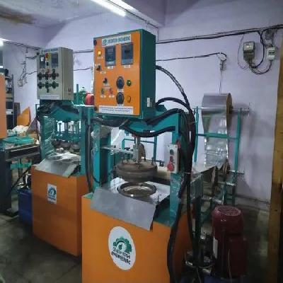 Paper Thali Making Machine