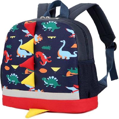 Printed Red School Bag