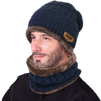 Winter Cap Scarfs Set