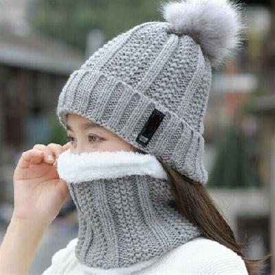 Winter Scarf Caps School Uniform