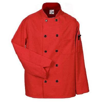 Plain Red Chef Coat