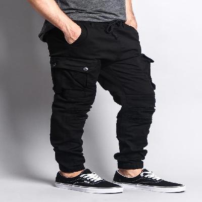 Black cargo pant