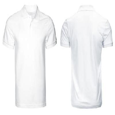 DRY FIT WHITE POLO T-SHIRTS