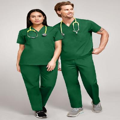 Male Nurse Green Uniform