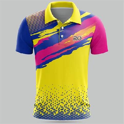 Mens Multicolor Sports Tshirts