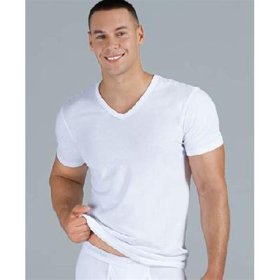 White V Neck T-Shirt