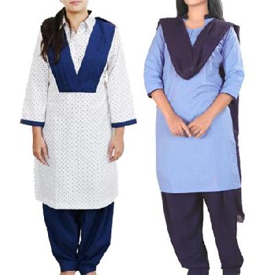 Salwar Kameez School Uniform With Dupatta