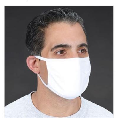 Black Reusable Cotton Face Mask