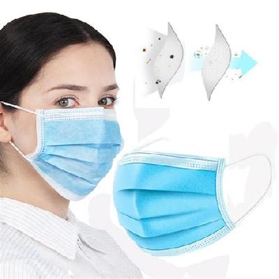 Non Woven 3 Ply Face Mask