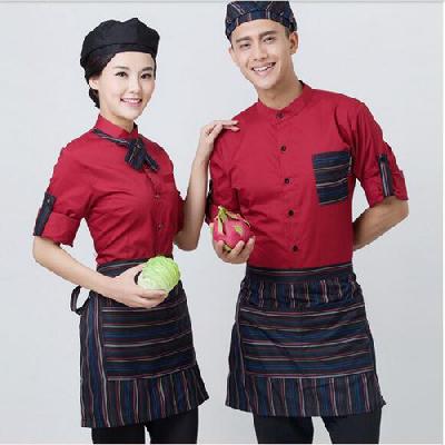 Red Waiter Uniforms